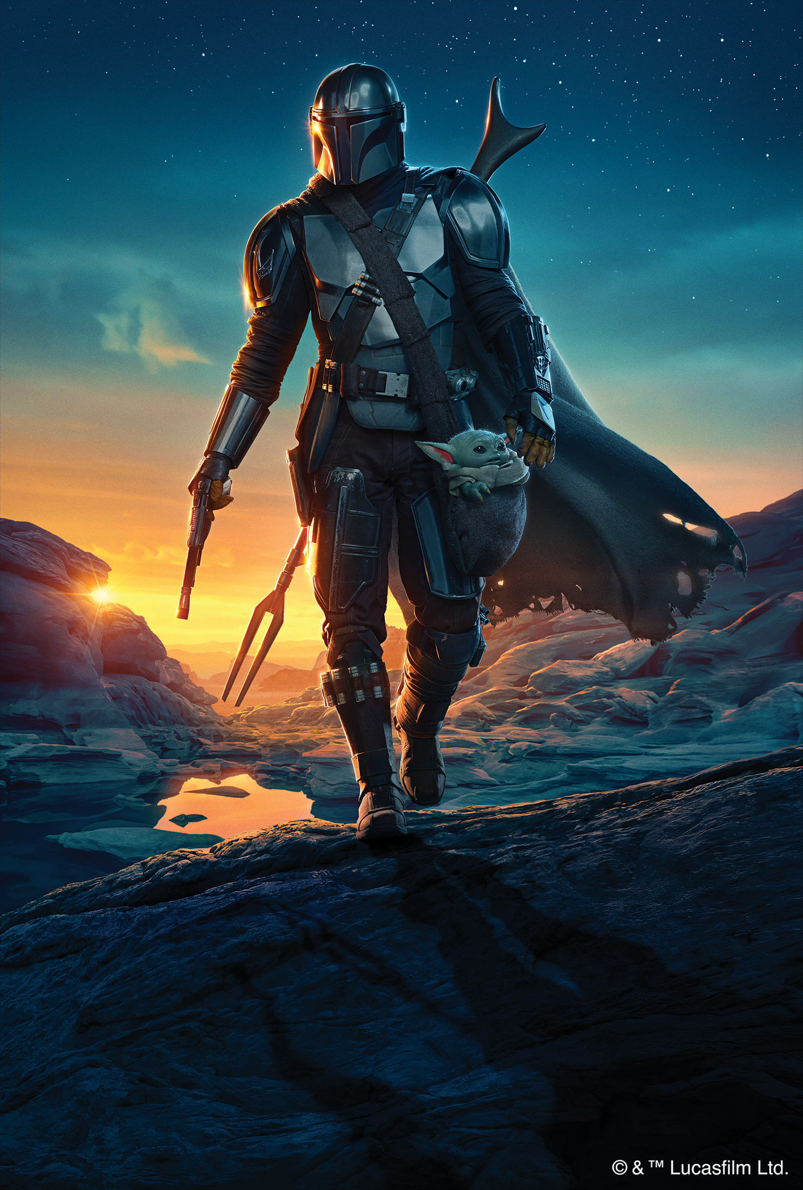 STAR WARS MANDALORIAN をイメージした「ブラックペッパーチップス